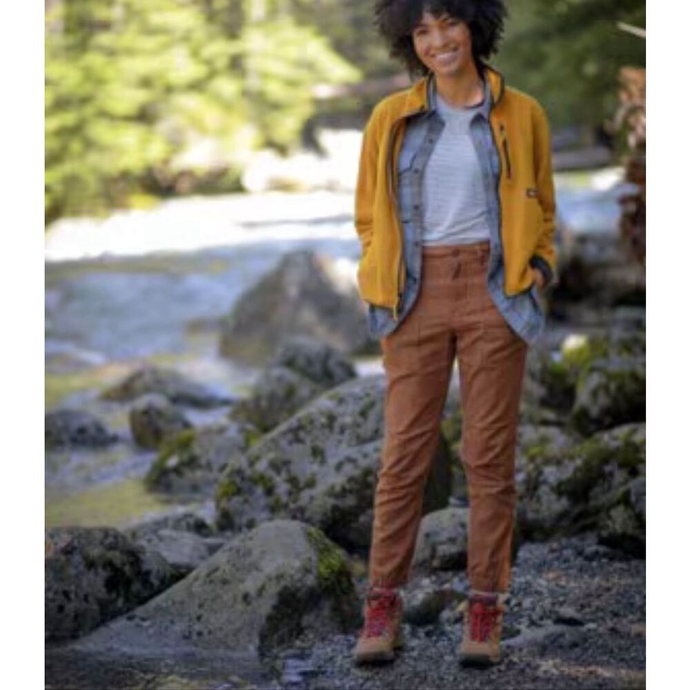 REI Co-op Women's Trailsmith Jogger Pants in Burnt Orange Size 6 - Picture 9 of 10